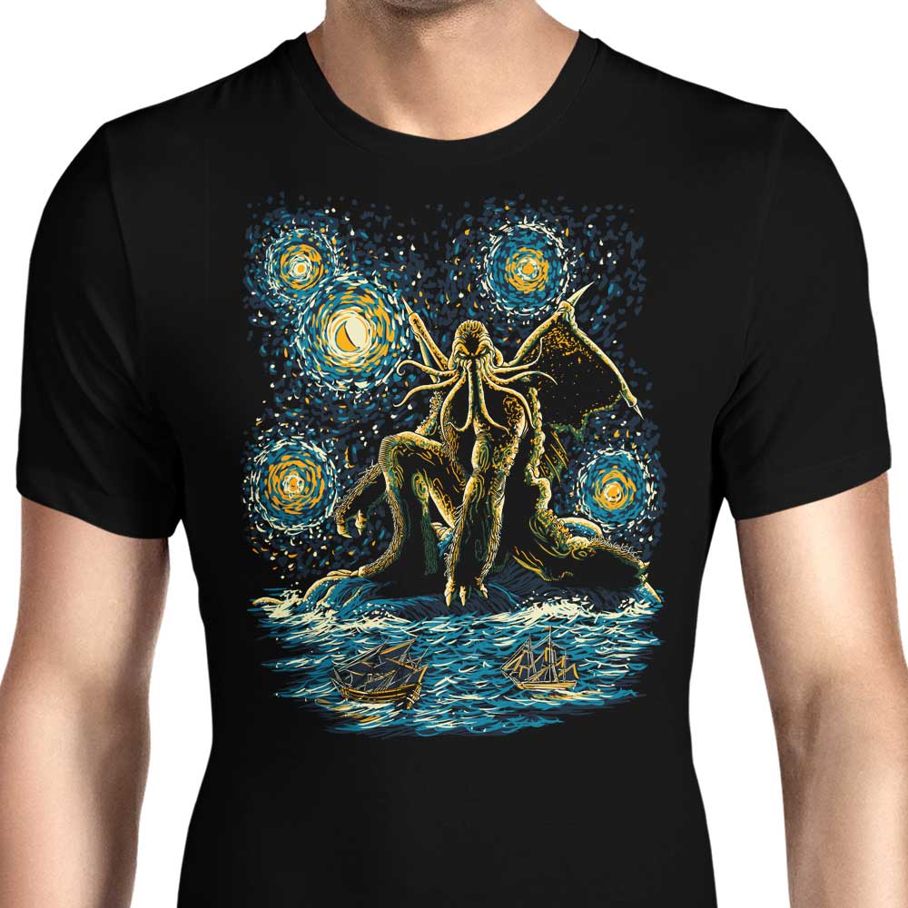 Cthulhu-themed Men's Clothing - Night of Cthulhu Collection