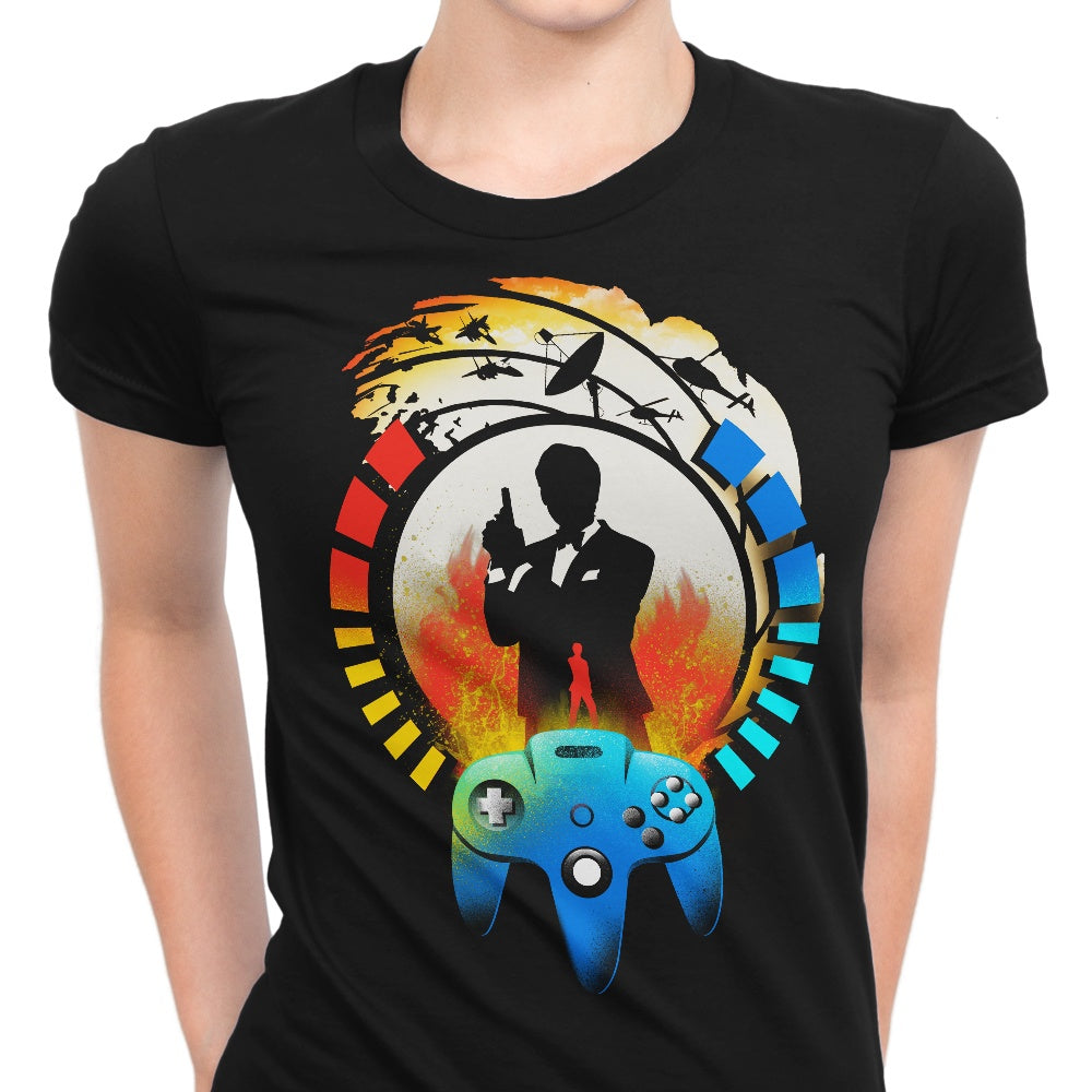 Dandingeroz Golden Gun 64 - Women's Comfortable Cotton T-Shirts