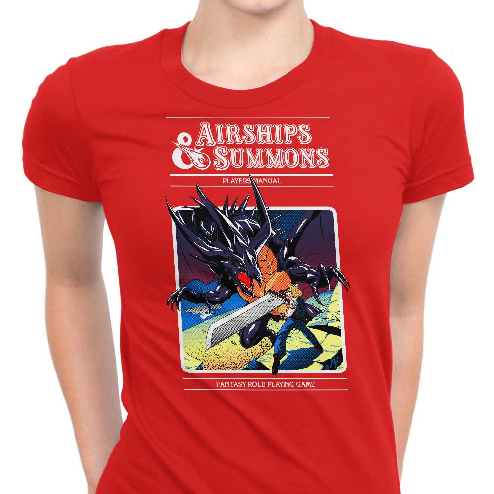 Coinbox Tees Women's Airship and Summons Apparel in Various Sizes