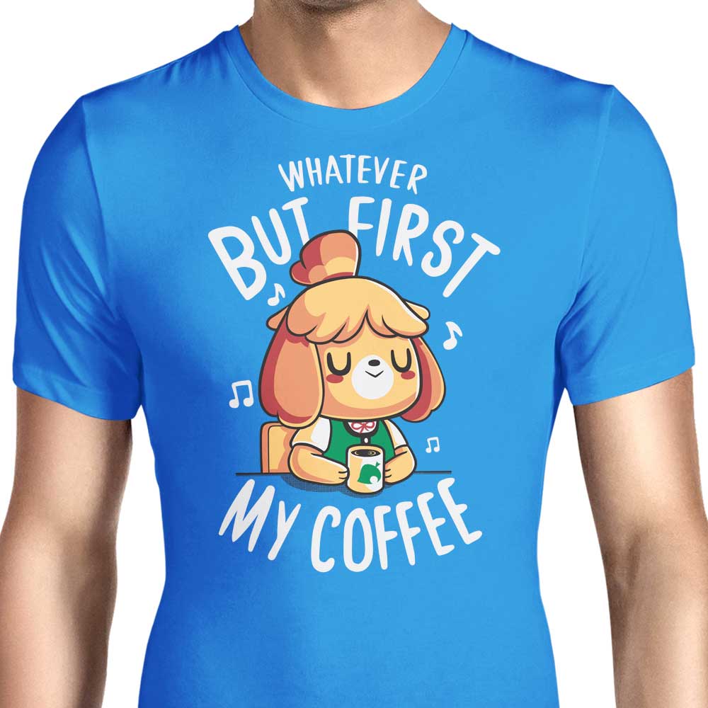 Typhoonic Art's First My Coffee - High - Quality Men's Apparel