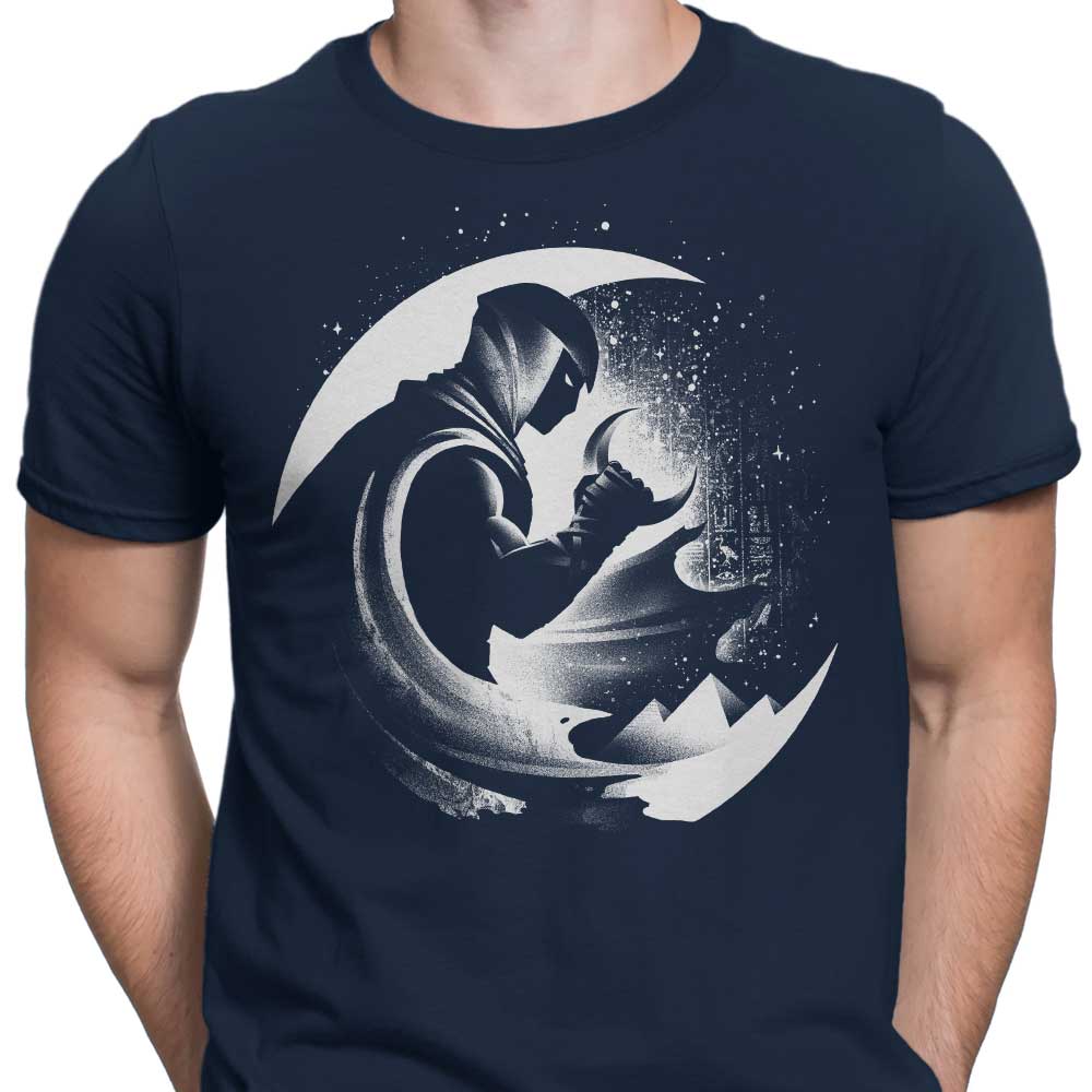 Alemaglia's Crescent Moon - Stylish Men's Cotton T-Shirts