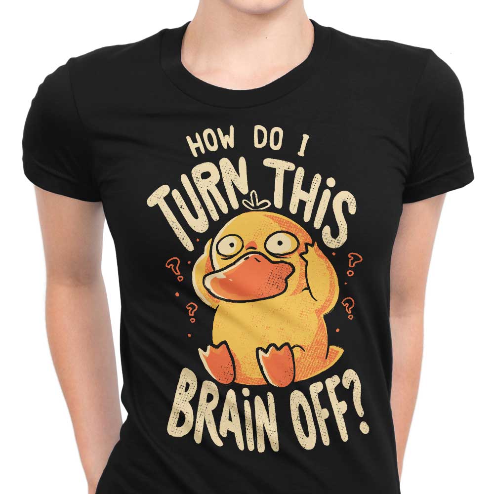 Women's 'How Can I Switch It Off' Apparel Collection