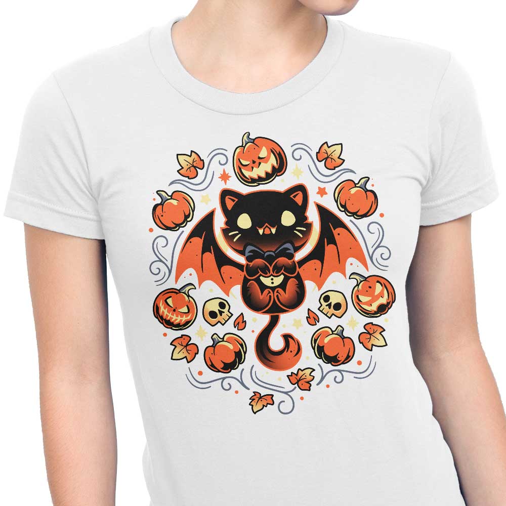 Women's Midnight Vampire Cat Fashion Apparel Collection