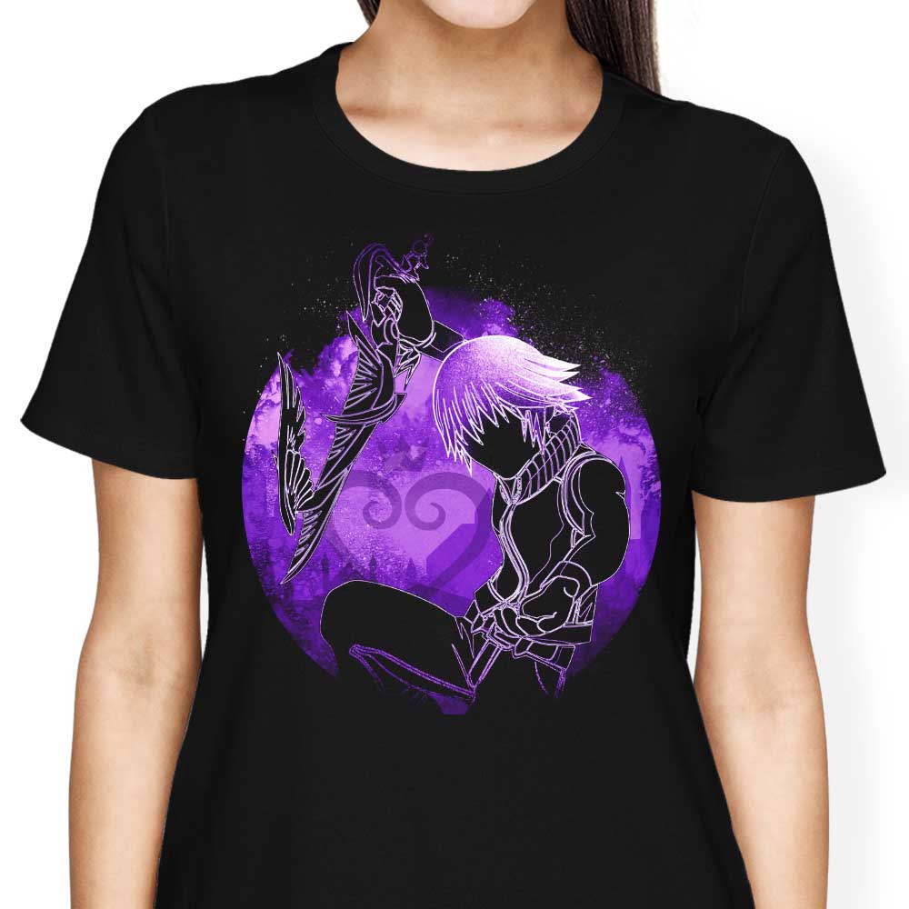 Stylish Women's Apparel with Light and Darkness Orb Design