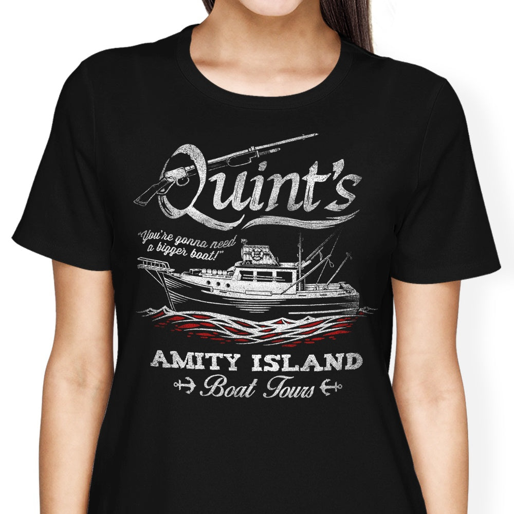 Quint's Boat Tours Women's Comfortable Cotton Apparel Collection