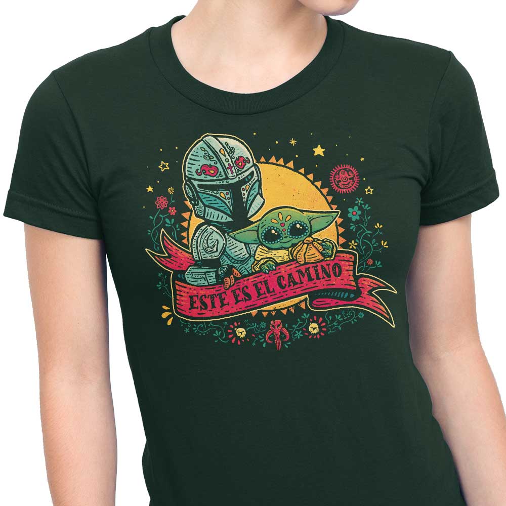 Teesgeex Estes Es El Camino Women's Stylish Cotton T-Shirts