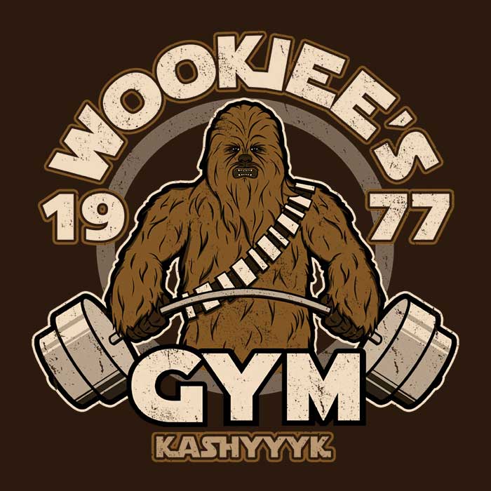 Kashyyk Gym Men's Sports Apparel Collection - T-Shirts and Premium T-Shirts
