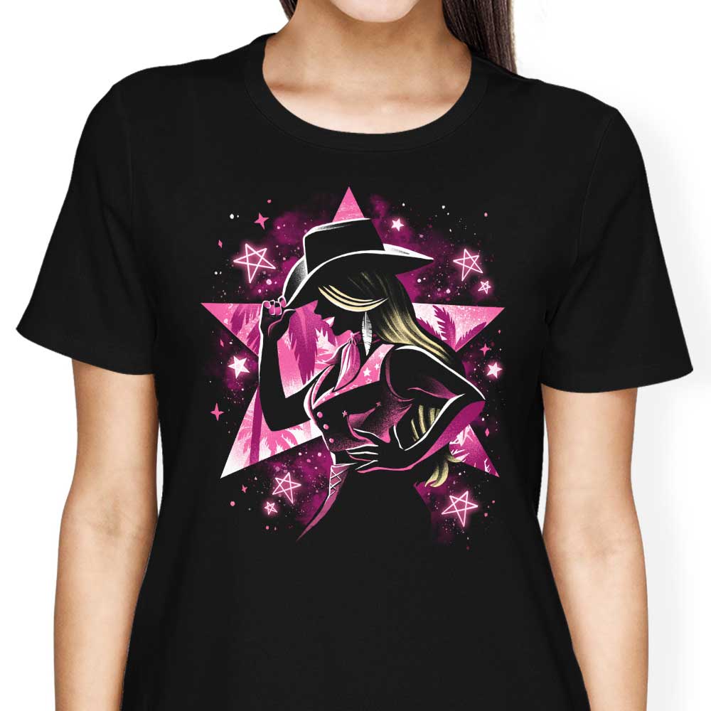 Malibu Cowgirl Women's Fashion Apparel - T-Shirts and Premium T-Shirts