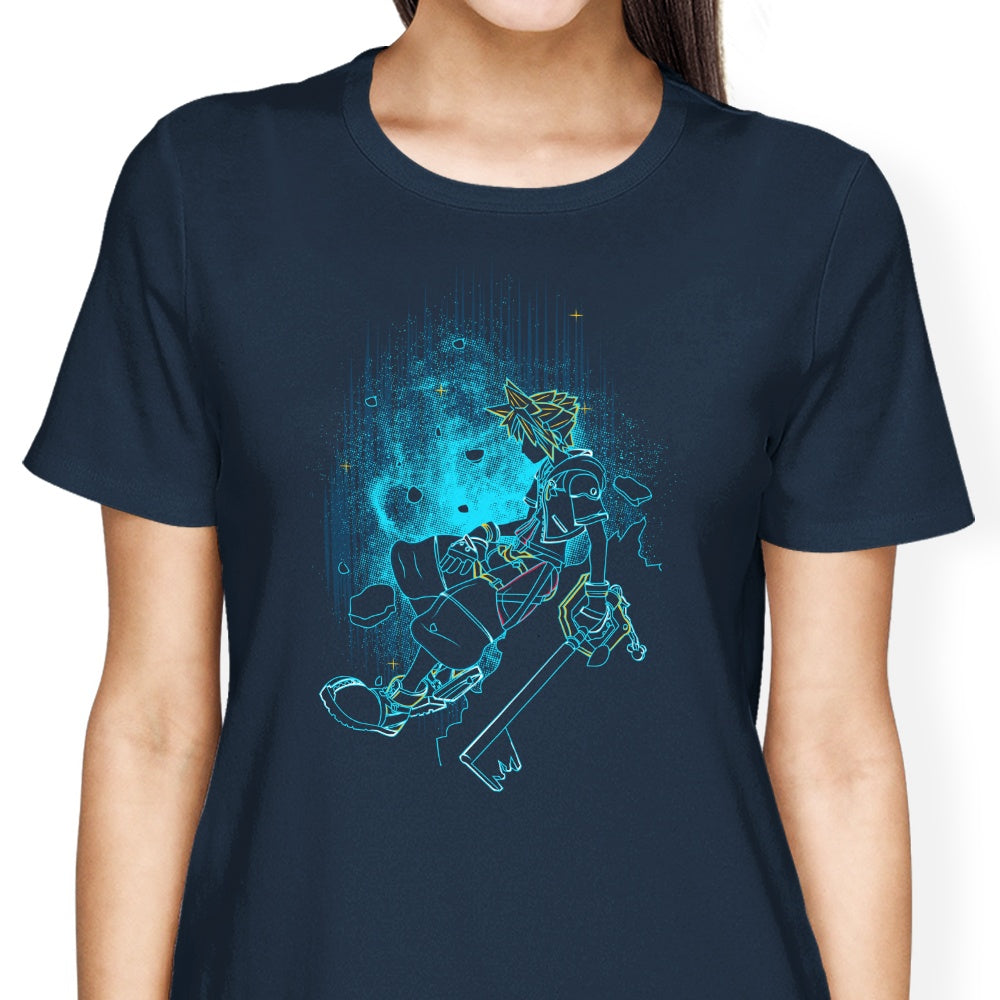 Enigmatic Kingdom's Shadow - Women's Fashionable Apparel