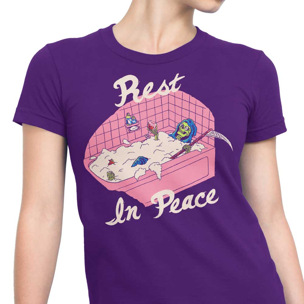 Women's Rest in Peace Apparel Collection - T-Shirts and Premium T-Shirts