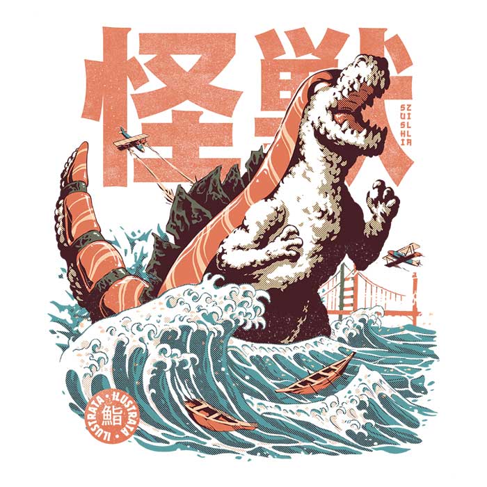 The Sushizilla - Stylish Men's Clothing Apparel