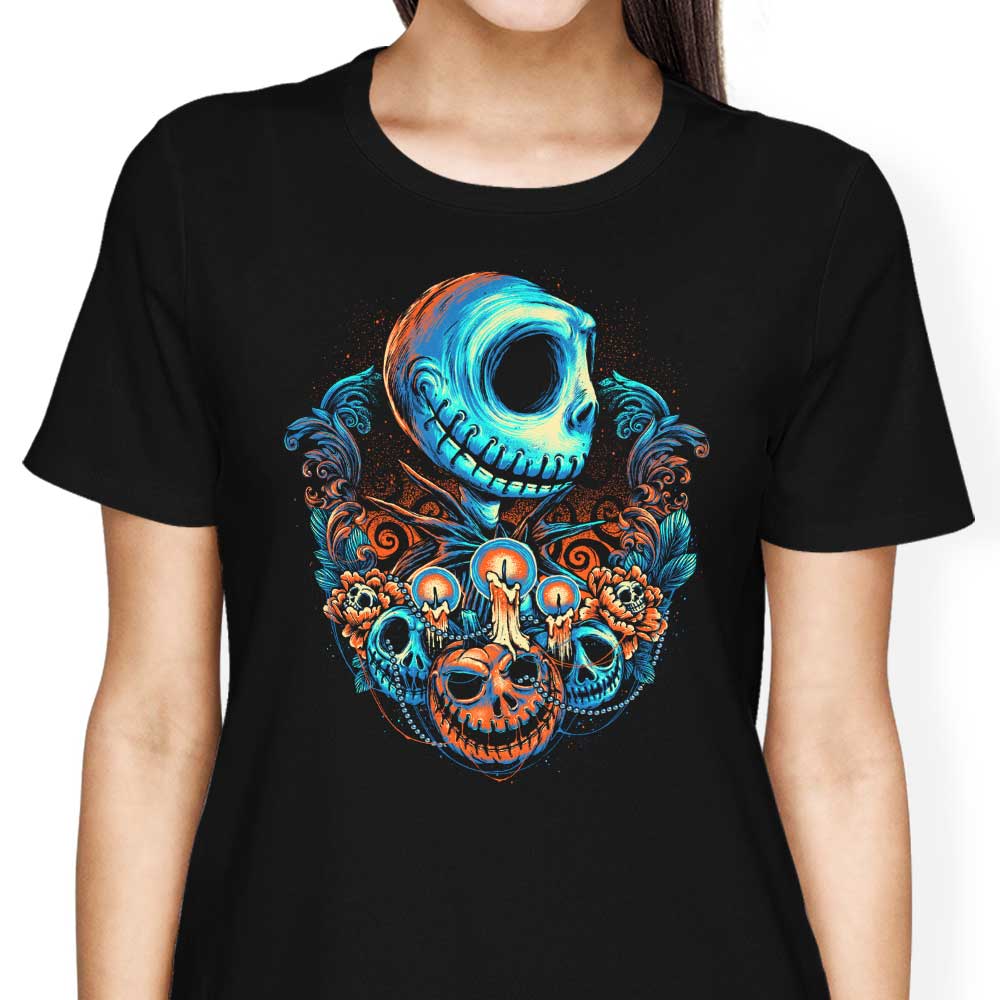 Vibrant Pumpkin King Women's Fashion Apparel