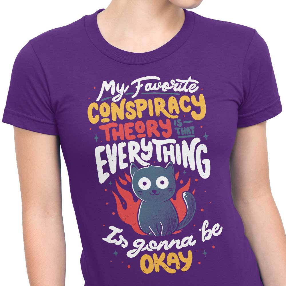 Edu.ely's Conspiracy Theory Women's Fashionable Apparel