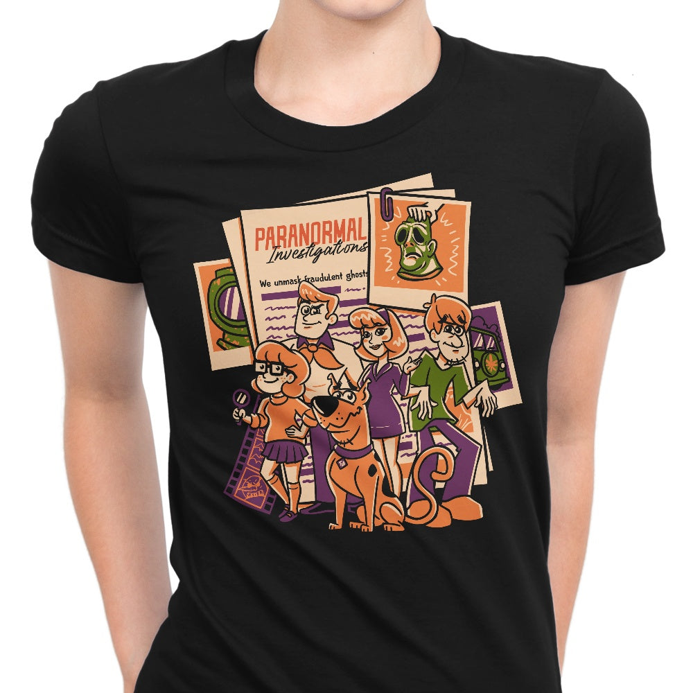 Women's Clothing for Paranormal Investigation