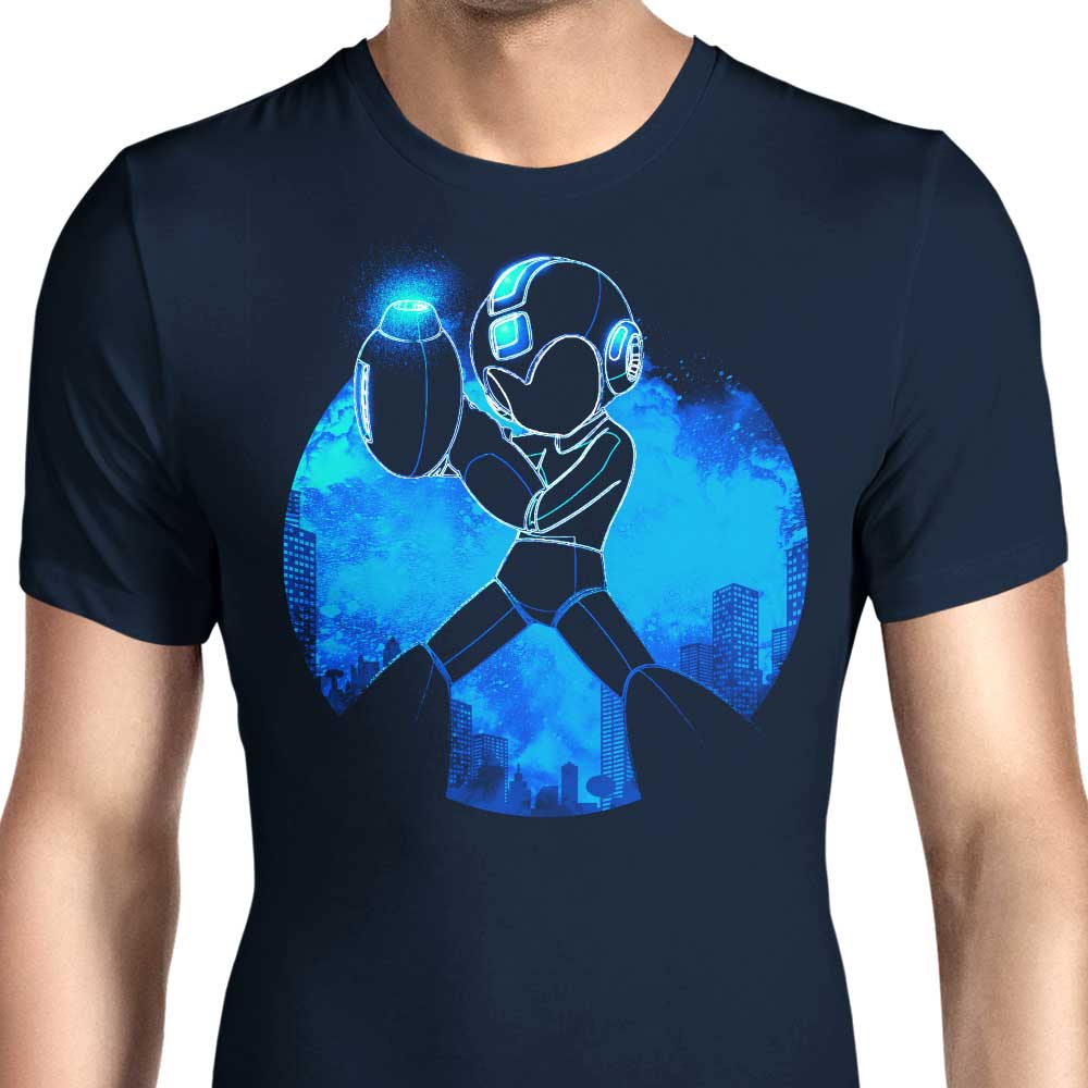 Blue Men's Bomber Style Orb - Fashionable Apparel for Men