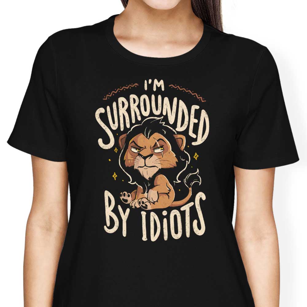 Women's Clothing - Apparel Inspired by the Concept of 'Surrounded by Idiots'