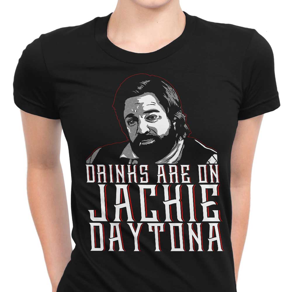 CoD Designs 'Drinks on Me' Women's Fashionable T-Shirts