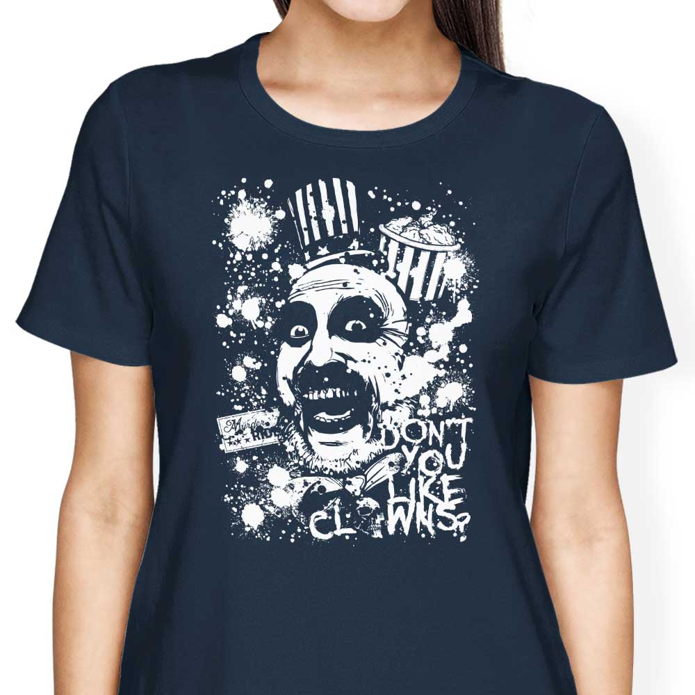 Stylish 'Don't You Like Clowns' Women's Clothing by Arinesart