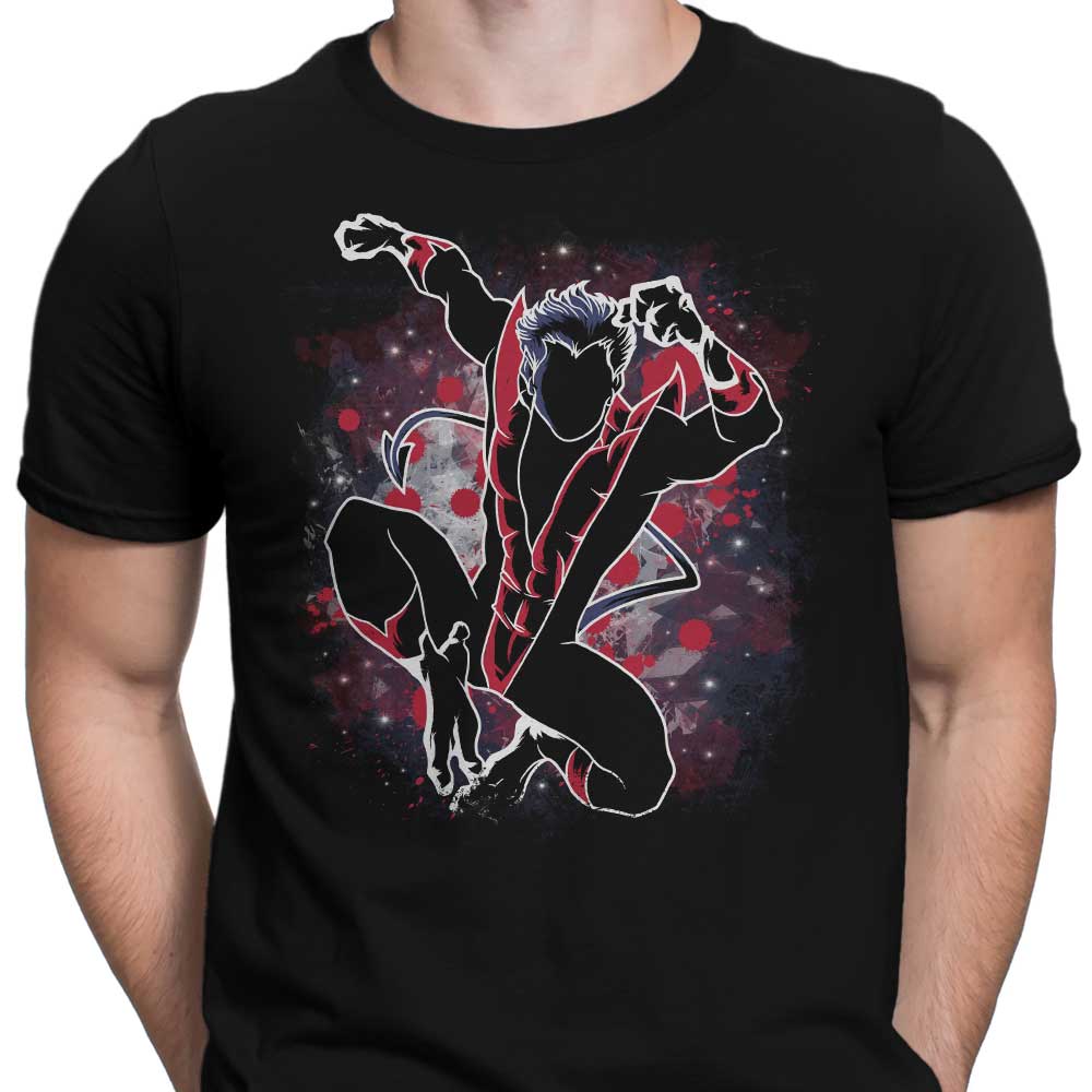 Soulkr's Inked Teleportation - Stylish Men's Cotton Apparel