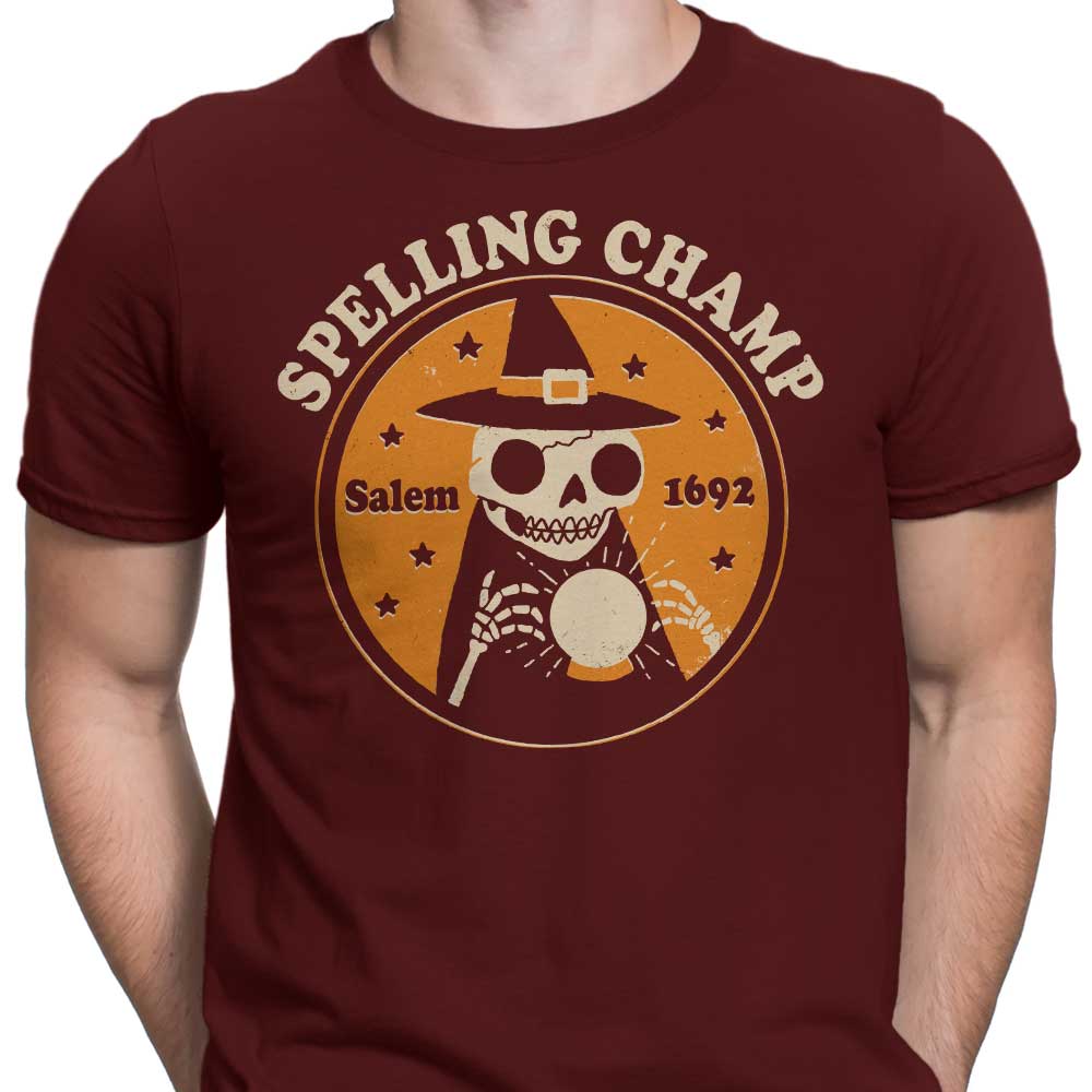 DinoMike's Spelling Champ - Stylish Men's Apparel for All Sizes