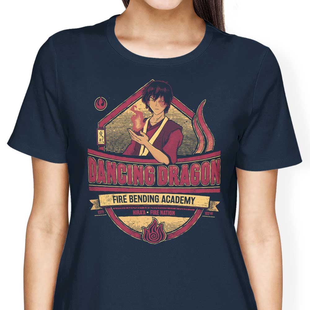 Teesgeex Dancing Dragon Women's Fashionable T-Shirts Collection