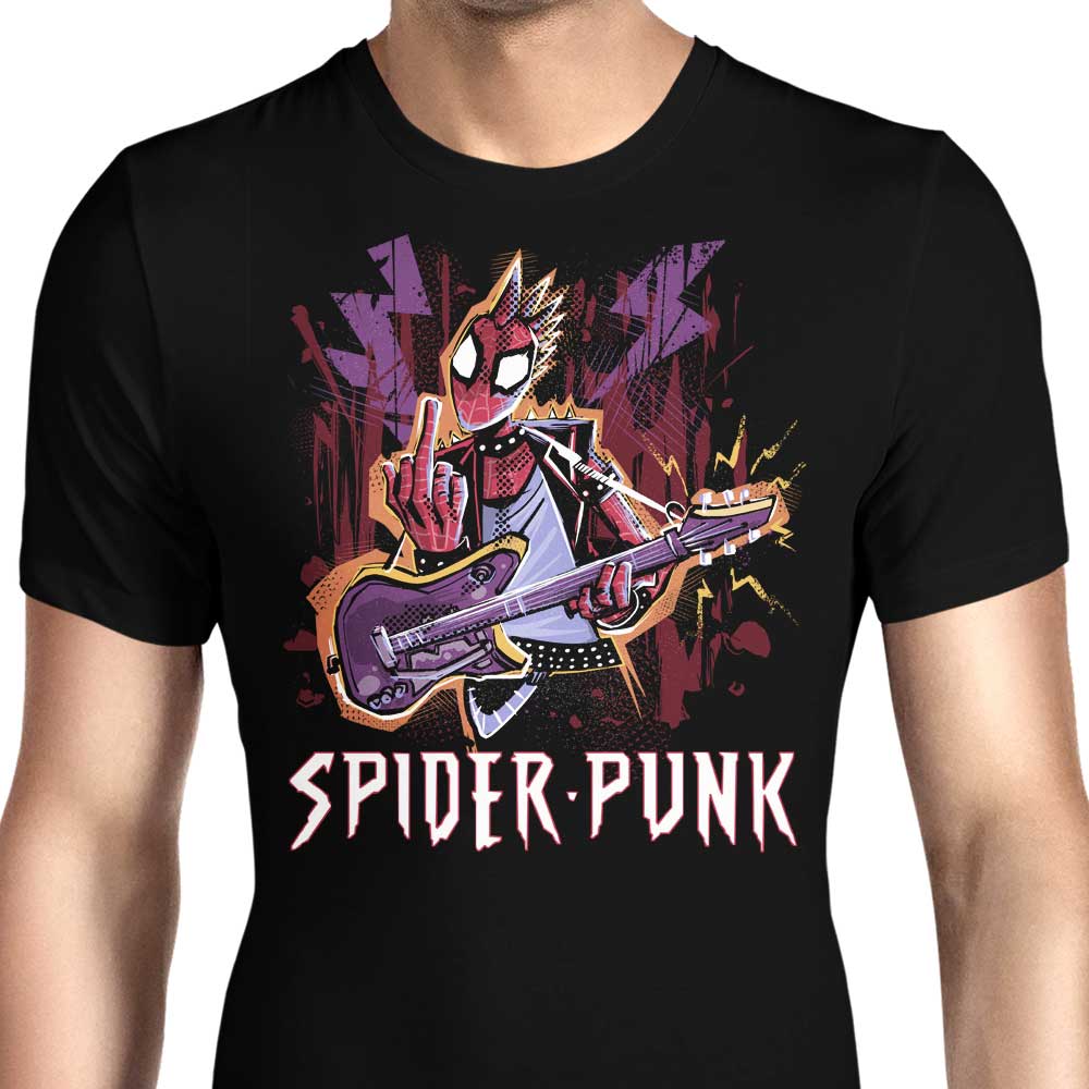 Men's Spider Punk-inspired Apparel Collection