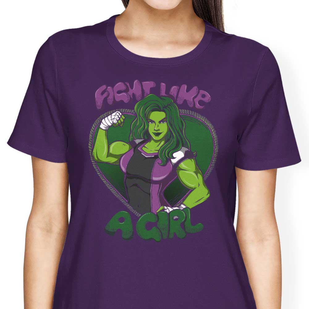 Guiseigne Women's 'Fight Like a Hulk' Stylish Apparel