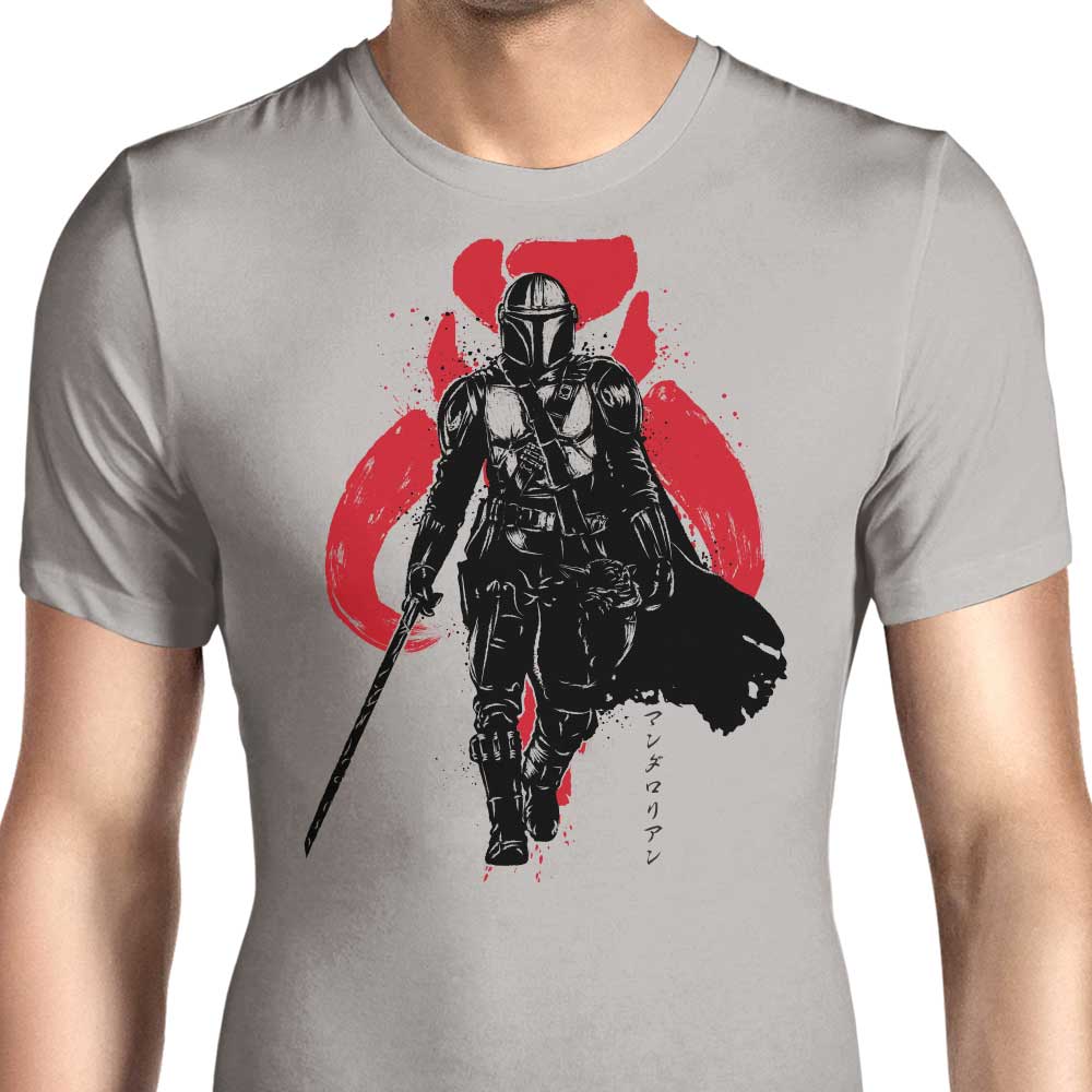 Men's Stylish Dark Wielder Sumi-e Apparel by Dr. Monekers