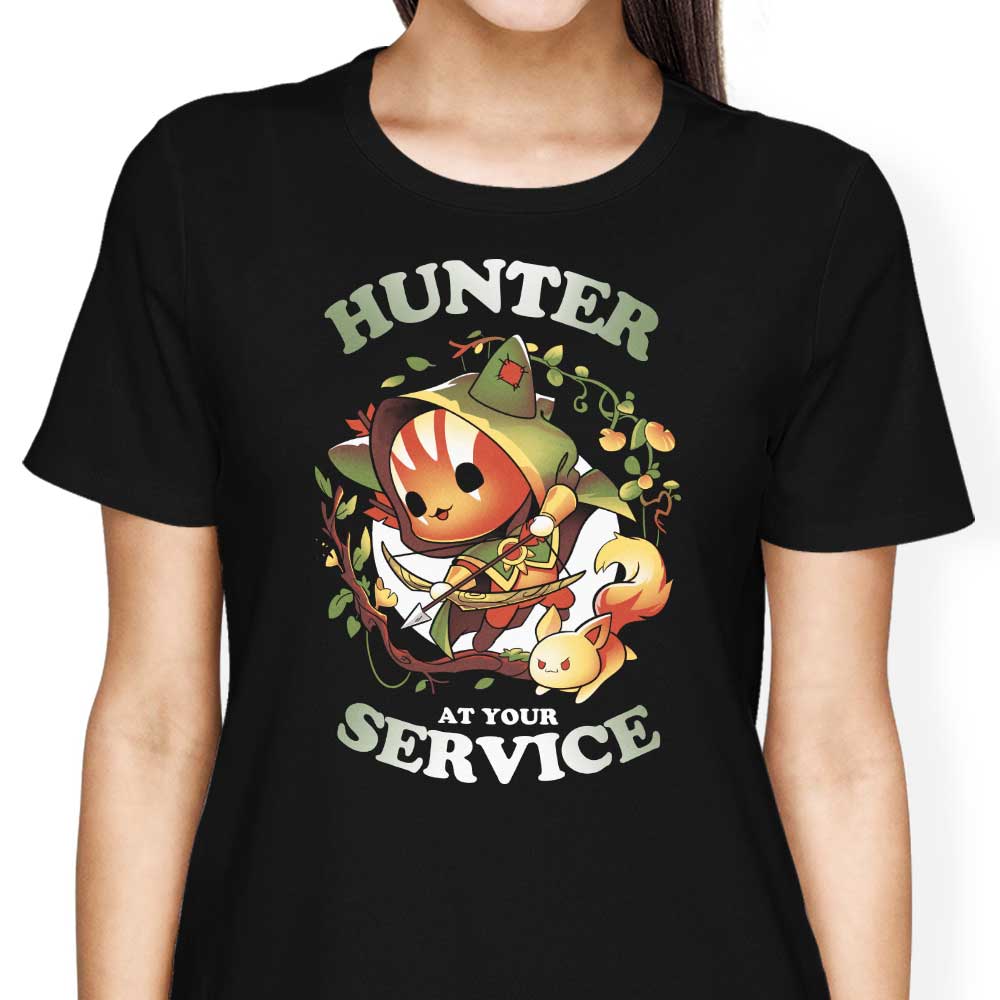 Hunter at Your Service - Women's Fashion Apparel Including T-Shirts and Premium T-Shirts