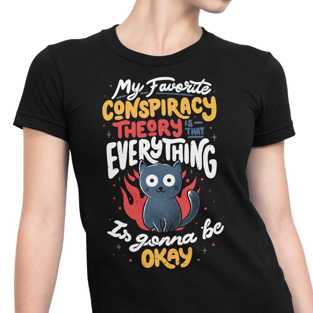 Edu.ely's Conspiracy Theory Women's Fashionable Apparel