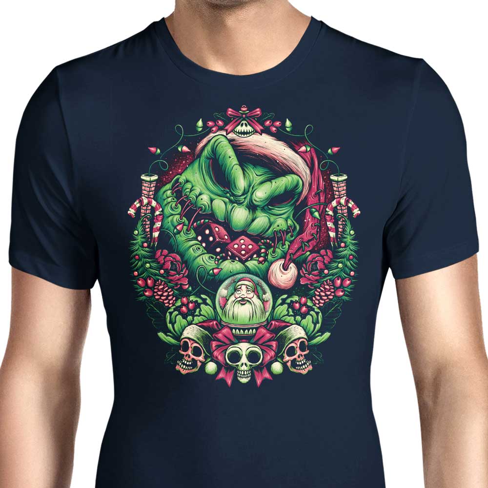 Christmas Boogeyman Men's Fashionable Cotton Apparel