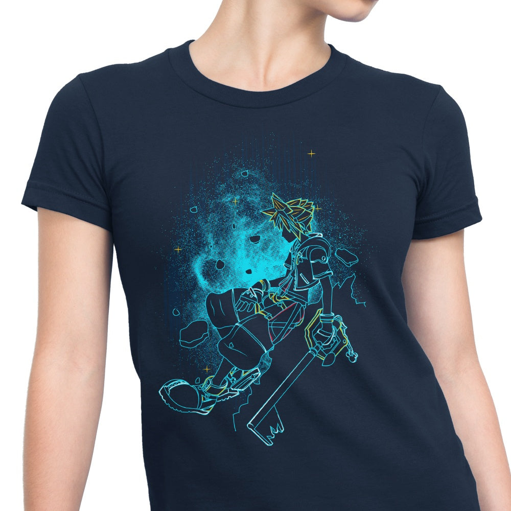 Enigmatic Kingdom's Shadow - Women's Fashionable Apparel