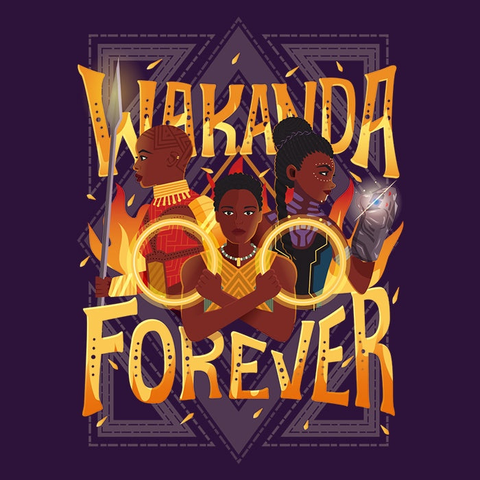 Stylish Women's Apparel Inspired by 'Wakanda Forever'