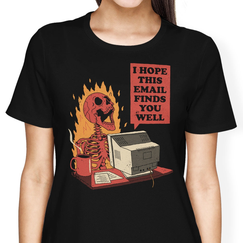 Charming 'You Got Mail' Women's Fashion Apparel