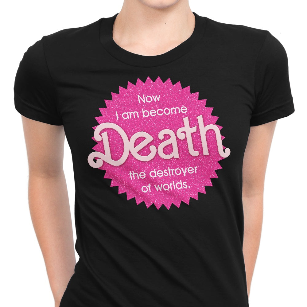 Women's Demonigote 'Destroyer of Worlds' Fashionable Apparel