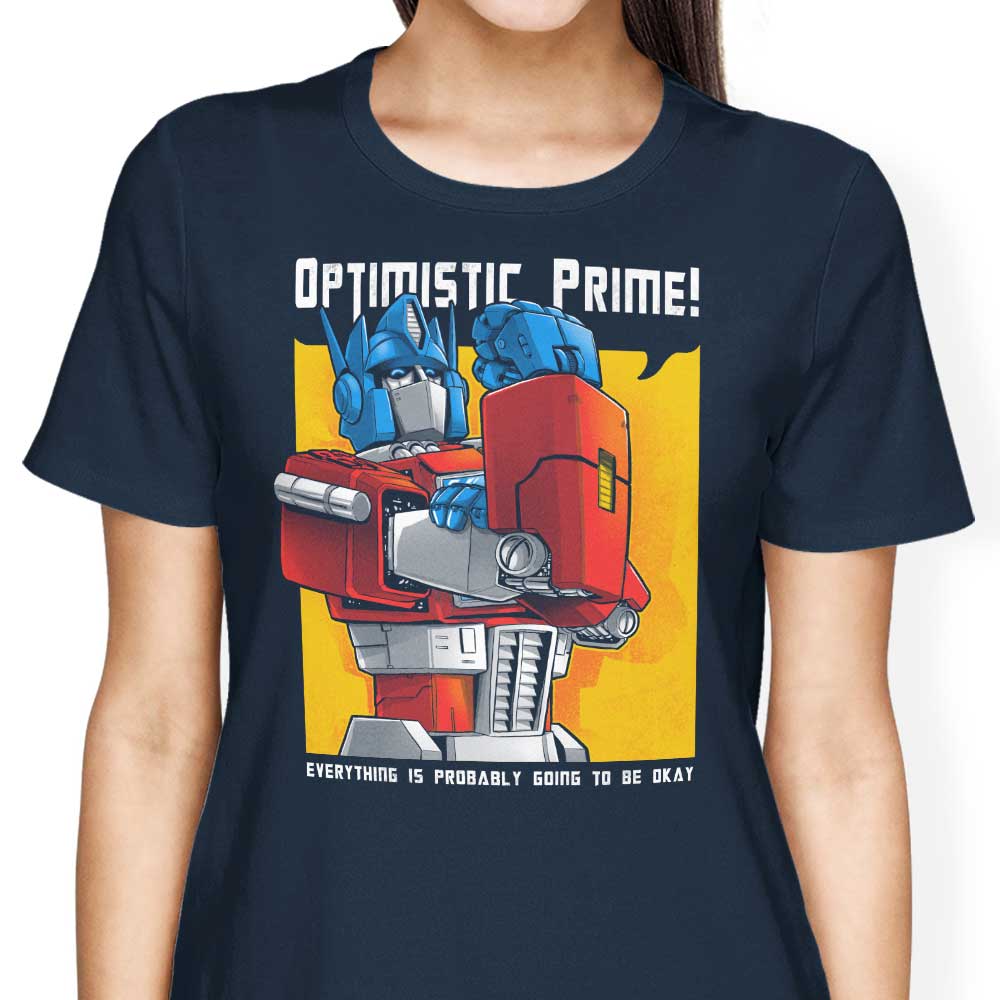 Alemaglia's Optimistic Prime - Stylish Women's Cotton Apparel