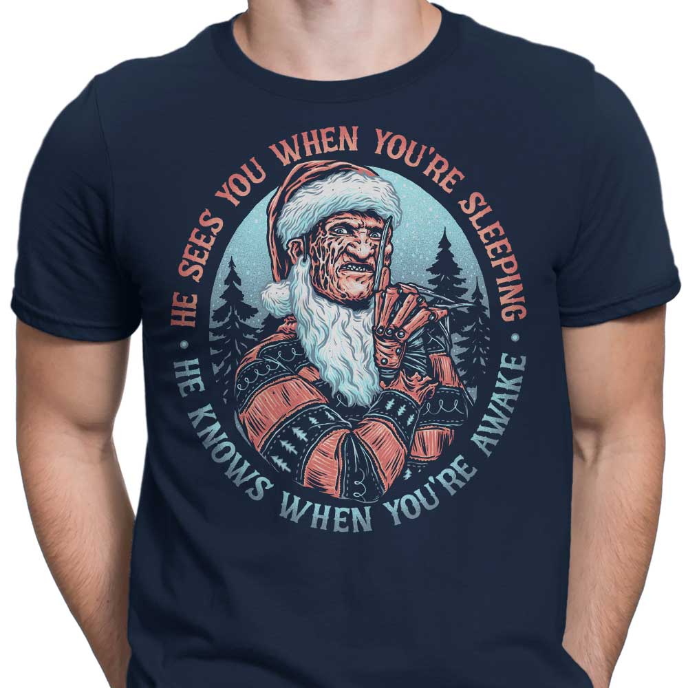 Men's Nightmare Santa-themed Apparel by Momma Gorilla
