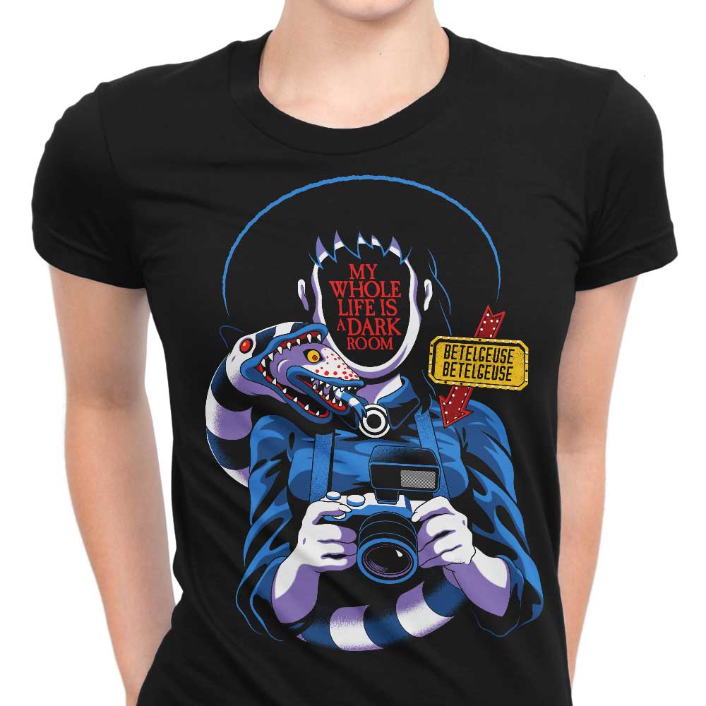 Women's Apparel - 'Life in a Dim Room' T-Shirts