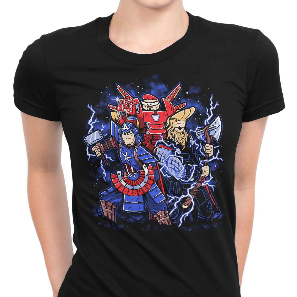 Prime Premne Design's Toonvengers Trinity Women's Fashionable Apparel