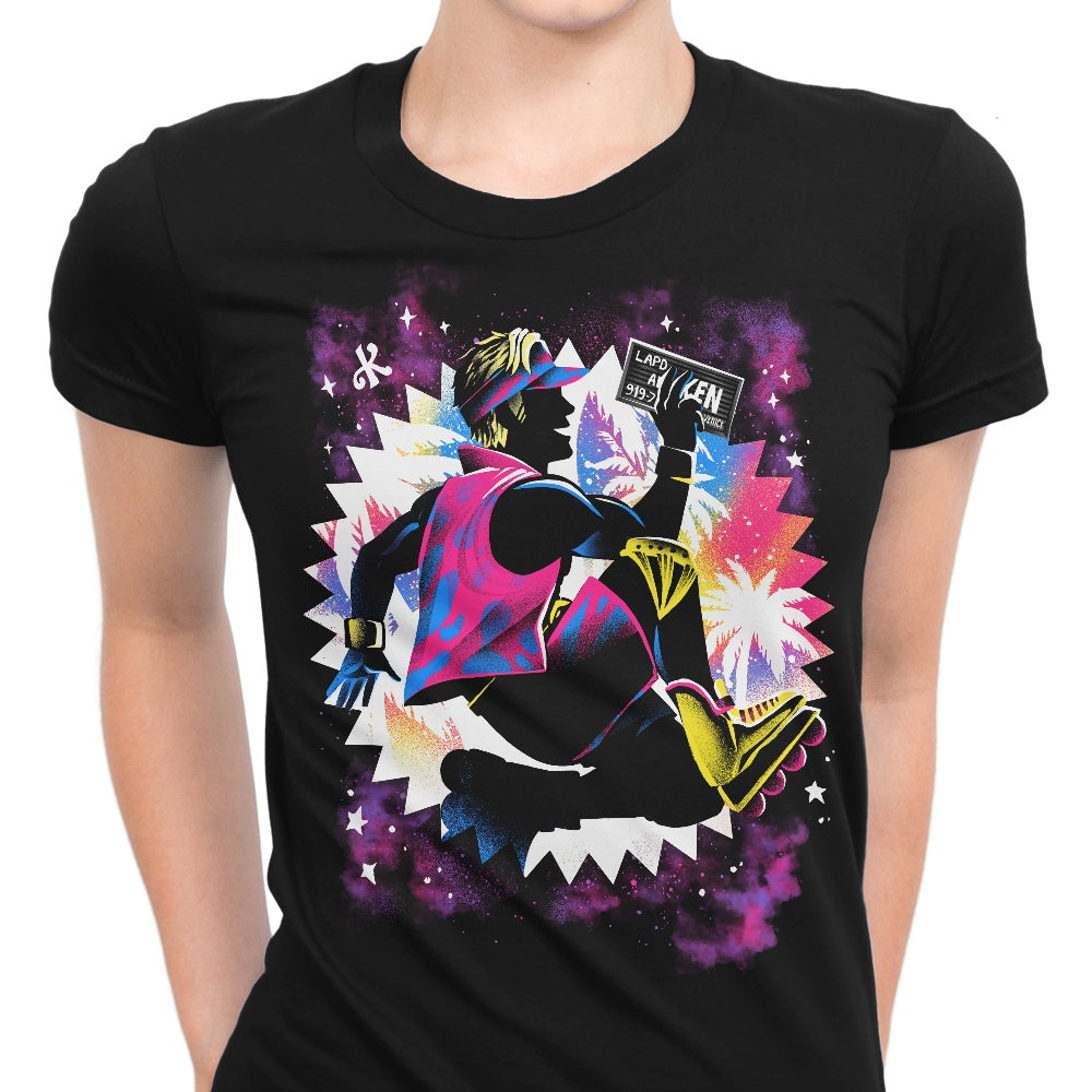 Alemaglia's Women's Blonde Fragility T-Shirts in Various Sizes