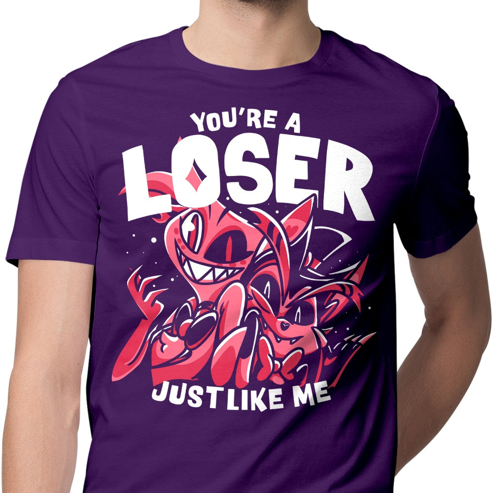 Cool Men's 'Loser, Baby' Apparel by Fitas Artwork