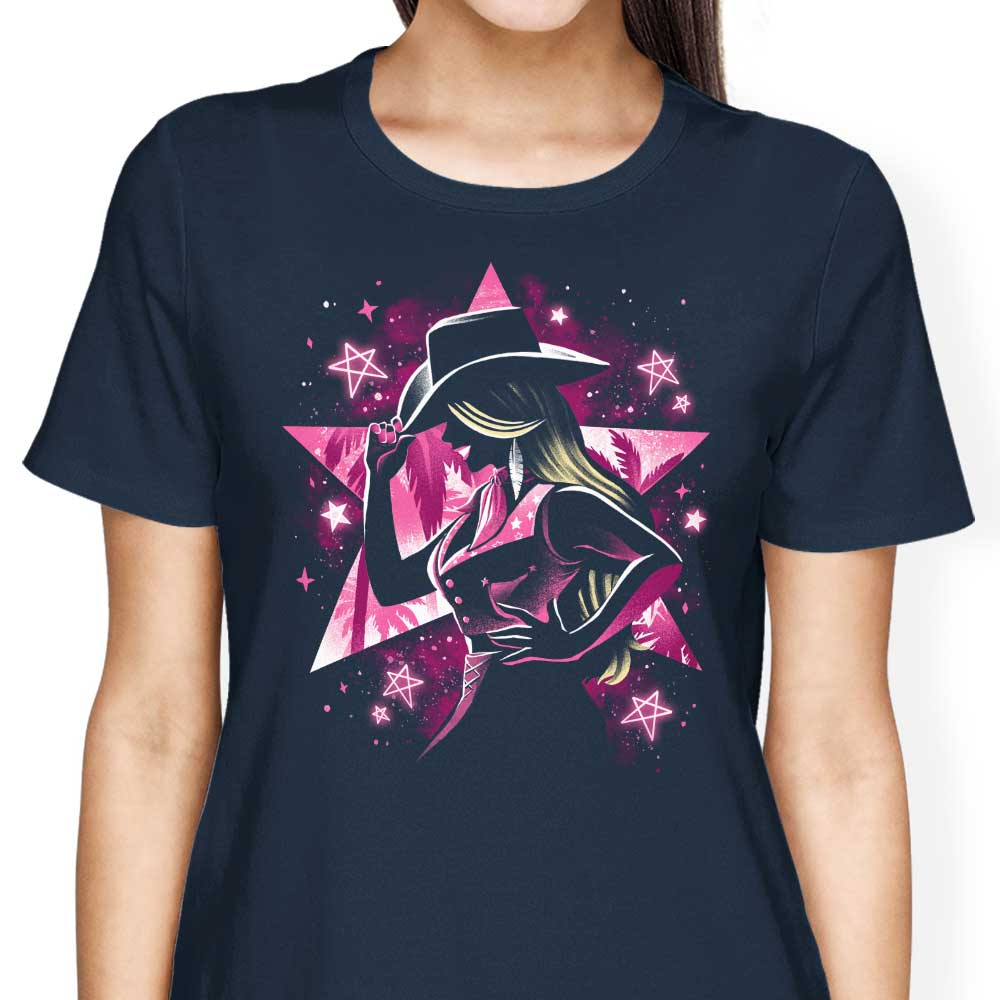 Malibu Cowgirl Women's Fashion Apparel - T-Shirts and Premium T-Shirts