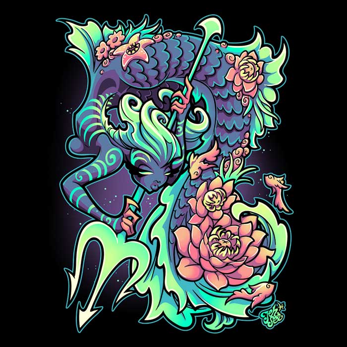 Jehsee Pisces Brand Women's Clothing - T-Shirts and Premium T-Shirts
