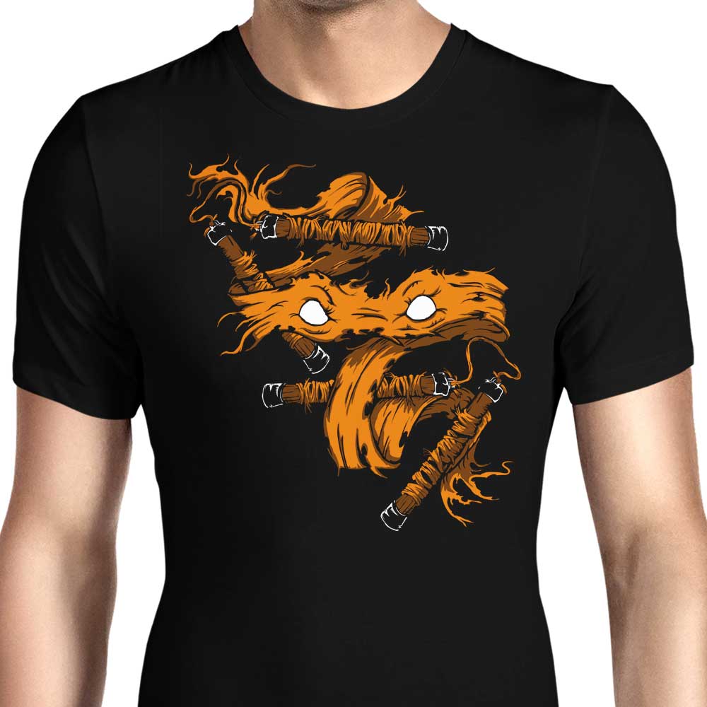 TwistMedia Orange Rage Stylish Men's T-Shirts in Various Sizes