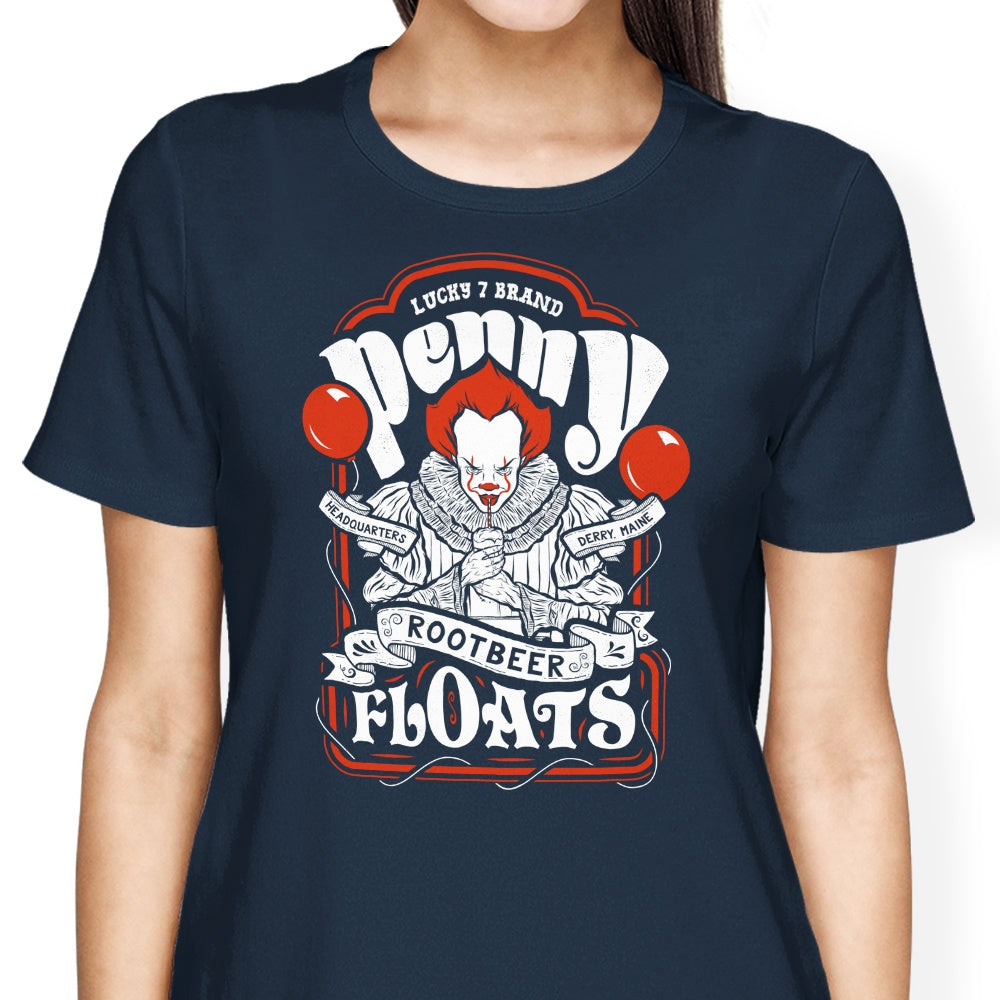 Barrett Biggers' Penny Floats - Women's Comfortable T-Shirts
