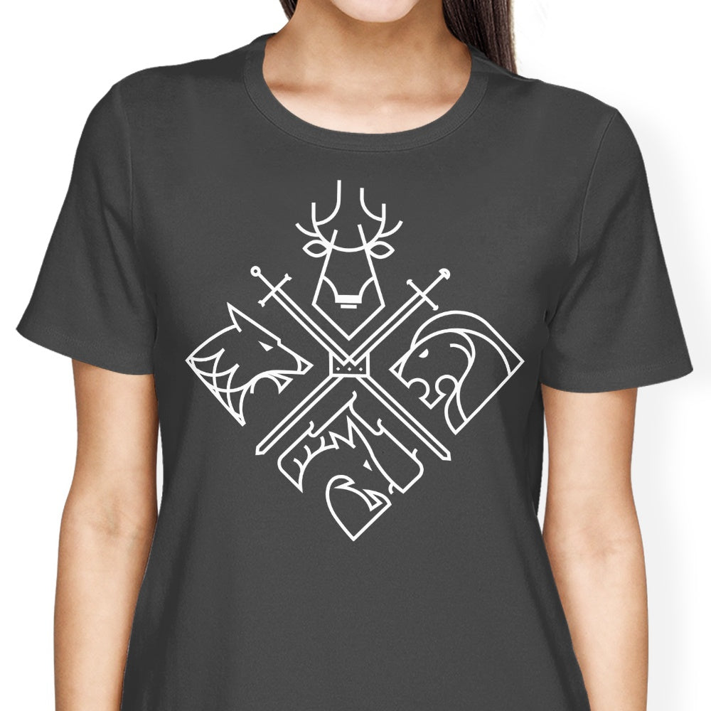 Minimal Thrones Women's Fashion Apparel - T-Shirts Collection