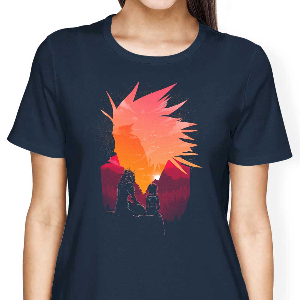 Stylish Women's Flurry Landscape Apparel - T-Shirts in Various Sizes