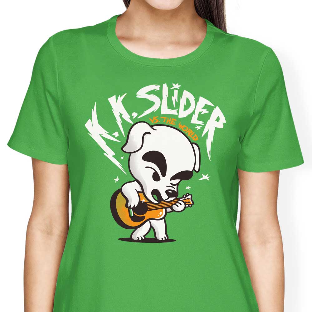 KK vs. The World Women's Fashion Apparel - T-Shirts and Premium T-Shirts