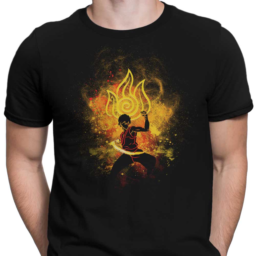 Men's Stylish Fire Bender Art Apparel Collection