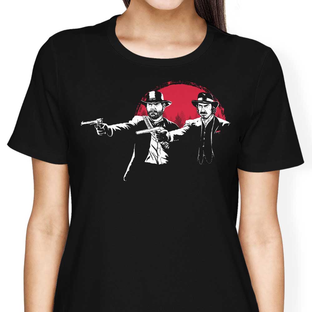 Red Dead Fiction Women's Comfortable Cotton Apparel